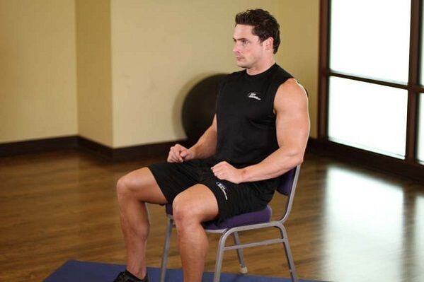 exercises sitting in a chair to enhance